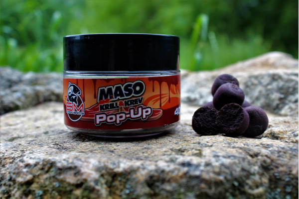 BM Carp Baits Maso, Krill & Krev  Pop Up